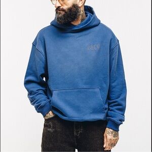 P&CO Heavyweight Essential Hoodie Navy